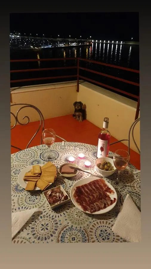 Apartmán 1ª Linea De Mar Con Vista Fantastica L'Ampolla 0*,  Španělsko